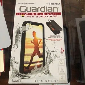 iPhone X Waterproof Extended Battery Case